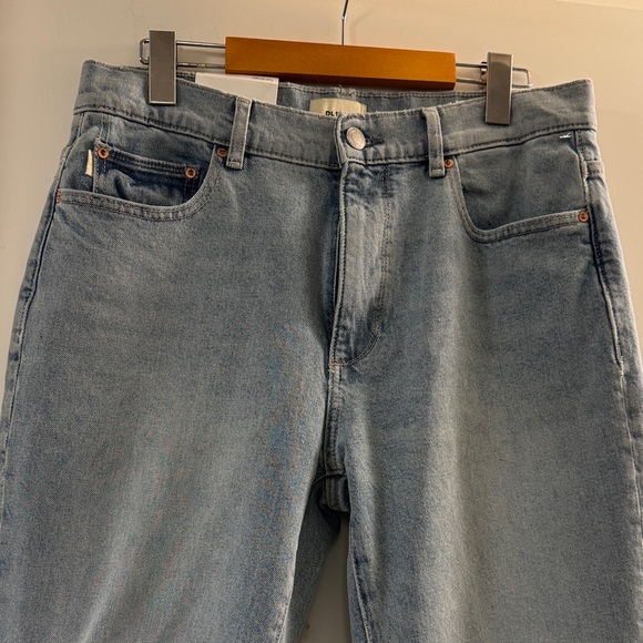 DL 1961 Straight High Rise Blue Jeans Sz 29 NEW - Picture 6 of 6